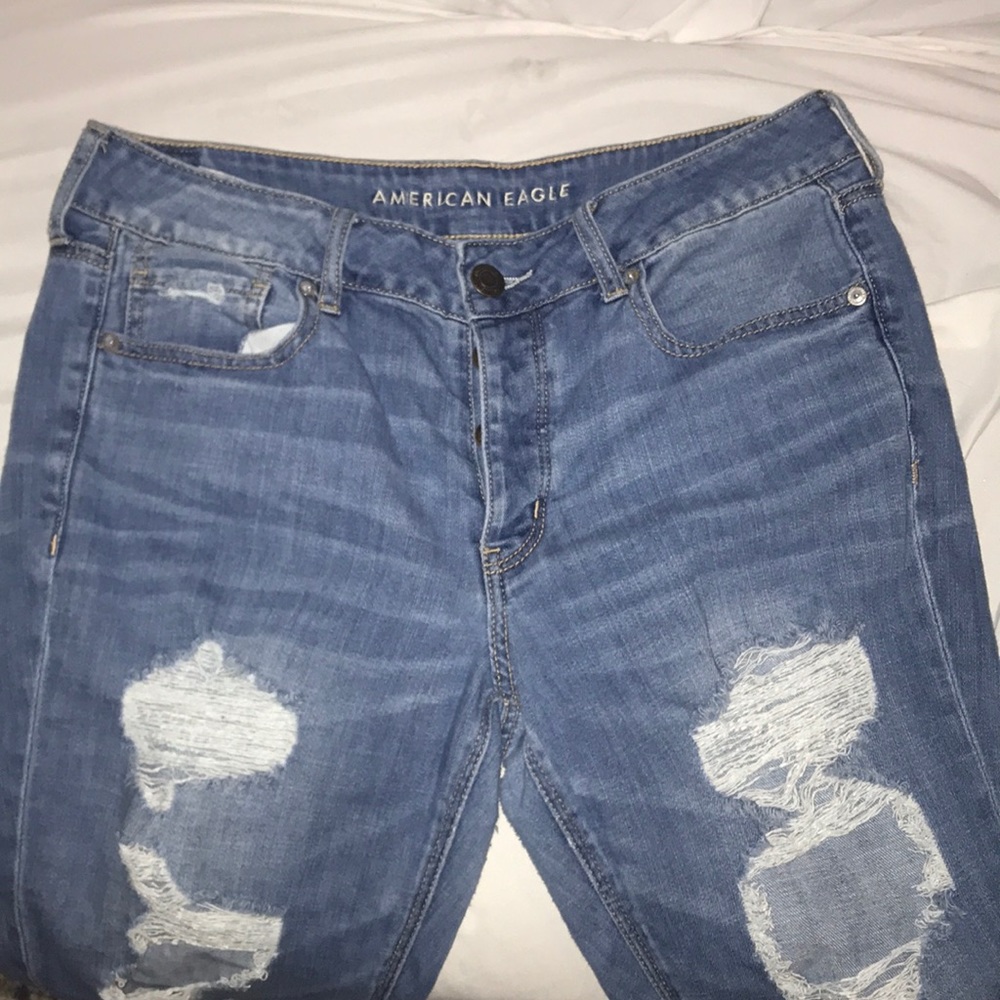 American Eagle Tomgirl Jeans size 10